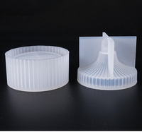 Boîte à Bijoux Blanche DG – Moule de Rangement pour Bijoux en Silicone Écologique de Qualité Alimentaire pour Artisanat en Résine/Époxy Modèle HW000491