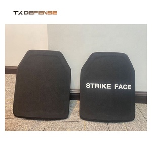 Plaques en céramique d'alumine de grande taille 11*14 Hard III IV 3 4 pour panneaux tactiques de protection, gilets pare-balles, flancs et ceintures - Product Image 5