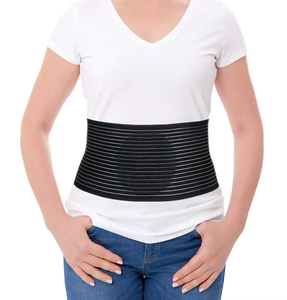 Ceinture de hernie ombilicale de soutien <span class=keywords><strong>abdominal</strong></span> d'aine de hernie post-chirurgie avec le tampon de silicone - Product Image 1