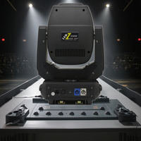 Projecteur à tête mobile HAT 230W BSW 3-en-1 avec double prisme, zoom linéaire, LED RGBW, IP33, 4110 Lumens, contrôle DMX512 pour DJ et KTV
