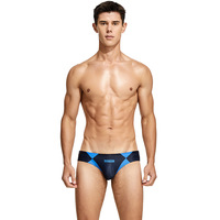 Nouveau short de bain triangle pour homme Xibin 2023 en Spandex/Nylon, imprimé numérique, couleurs tendance, taille basse sexy avec cordon de serrage