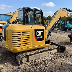 Se Vende Excavadora Usada de 5 Toneladas, Fabricada en Japón, Modelo Caterpillar CAT305.5, con Pocas Horas de Trabajo - Product Image 3
