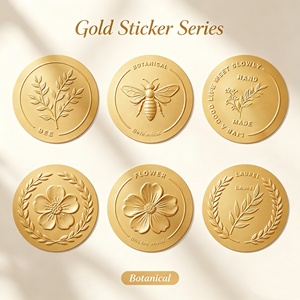 Etiqueta Redonda de Metal Hecha a Mano con Diseño Floral y Texto Inspirador para Manualidades y Regalos - Product Image 6