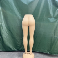 Mannequin de présentation de vêtements pour pantalon, demi-corps féminin, mannequin de pantalon, mannequin à hanches larges