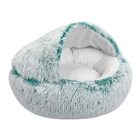 Bestseller Hochwertiges Hundes ofa Luxus bezug Smart Cat Bed Shell Katzennest Geschlossenes Haustier bett mit Abdeckung