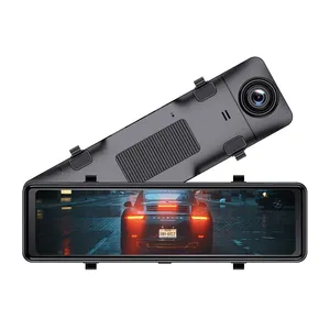 Nello 4K HDR LED سيارة مرآة الرؤية الخلفية مرأى ومسمع شاشة تعمل باللمس كاميرا DVR Speedcam Wifi GPS كاميرا ل سيارة مرآة الرؤية الخلفية