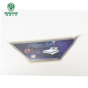 ป้ายผ้าโพลีเอสเตอร์แบบเข้ามุมฉลากสำหรับที่นอนแบบร้อนละลาย - Product Image 1