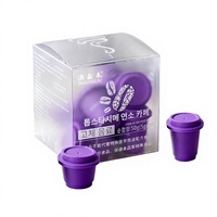 Capsules de café instantané saveur Blue Mountain, 10 unités, petit format, saveur prune, sans sucre ajouté