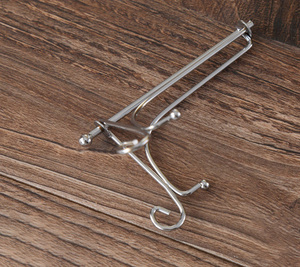 Chromme kim loại gấp tấm hiển thị giá vẽ đứng cho reramic tấm sách đồng hồ và bảng điều khiển - Product Image 5