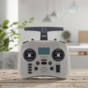 Radiomaster Pocket Crush Multicolor 2.4GHz ELRS, Transmisor con Gimbal Hall, Antena Plegable Ligera de Plástico, Control Remoto FPV - Product Image 2