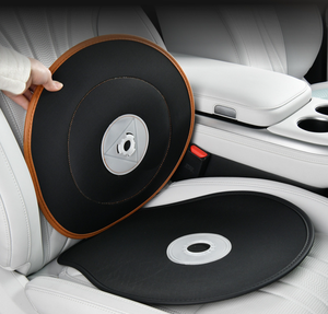 Coussin de siège de voiture rotatif, coussin de chaise multifonctionnel pour personnes âgées et femmes enceintes, coussin de siège souple, rotation à 360 degrés, 40cm - Product Image 3