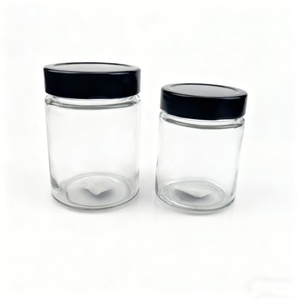 Pot en verre rond Ergo pour miel avec couvercle métallique à vis, prix usine, 100ml, 140ml, 180ml, 200ml, 220ml, 280ml, 212ml - Product Image 6