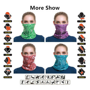 Bufanda de algodón de alta calidad al por mayor, pañuelo de tubo personalizado, logotipo personalizado, forma cuadrada, cualquier tamaño, polaina de cuello sin costuras - Product Image 6