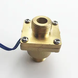 Factory directly wholesale G1/2 magnetic control water brass fluid flow switch with best price