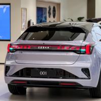 Отлично сохранившийся подержанный Zeekr 001 YOU 4WD EV с низким пробегом, леворульный, люксовый шуттинг-брейк, оригинальный автомобиль, доступен для глобального экспорта