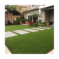 Gazon artificiel de qualité supérieure OEM ODM, tapis en rouleau antidérapant et résistant à l'usure, gazon synthétique d'extérieur pour jardin