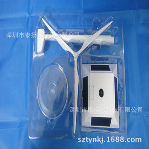 กังหันลมพลังงานแสงอาทิตย์ XRF-027 170x110x150 มม. วัสดุ ABS สำหรับชุดการศึกษาสำหรับเด็ก - Product Image 2