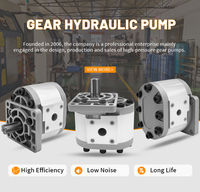Pompe hydraulique à engrenages haute pression JinDing 0,5 CV 16-20 MPa CBN avec garantie d'un an, connexion 3/8 po, 6000 tr/min pour mini-excavatrice