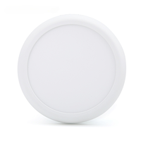Cadre remplaçable encastré Surface mince rond Downlight Led panneau luminaires plafonnier pour chambre