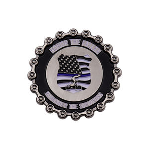 Moneda de desafío de metal con temática cruzada de latón grabado personalizado, pedido mínimo no requerido, logotipo de impresión, soporte para monedas de recuerdo - Product Image 2