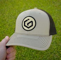 Topi Trucker 6 Panel Berkualitas Tinggi Custom OEM, Logo Patch Kulit, Jaring Berstruktur, Profil Sedang, Bernapas, Karakteristik
