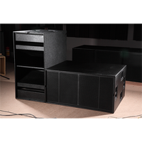 Nouveauté 2025 – Enceintes murales tendance 1400W avec double subwoofer 18 pouces, impédance 8 Ohms, coque en contreplaqué de bouleau de 18 mm, écologiques, durables et étanches