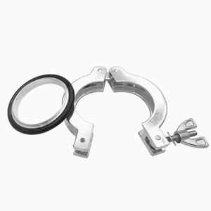 Thép Không Gỉ Vệ Sinh Mặt Bích Chân Không KF + Kẹp KF + Vòng Chữ O KF - Product Image 2
