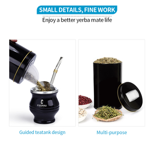 ภาชนะบรรจุอาหารดีบุกขนาดเล็กพิมพ์ลายสำหรับ Yerba Mate Tea, เมล็ดกาแฟ, เครื่องเทศ - Product Image 5