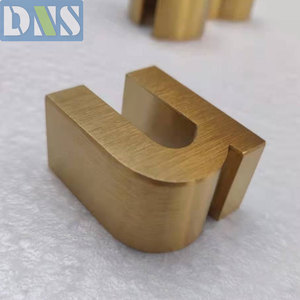 3D thép không gỉ chải gương biểu tượng Đăng bạc kim loại chữ cái và số cho công ty & Bệnh viện trang trí - Product Image 5