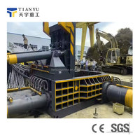 Presse à balles pour ferraille de 500 tonnes, usage intensif |   Presse compacteuse hydraulique automatique pour le recyclage de l'acier, du cuivre et de l'aluminium