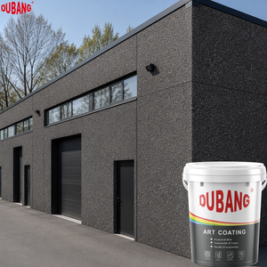 Revêtement extérieur résistant aux intempéries, peinture granitique pour la rénovation des façades de bâtiments commerciaux - Product Image 1