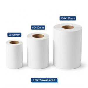 Rouleau d'étiquettes thermiques pour <span class=keywords><strong>la</strong></span> logistique e-commerce, le tri, le contrôle <span class=keywords><strong>des</strong></span> stocks, l'envoi postal, les enveloppes et les autocollants d'adresse - Product Image 3