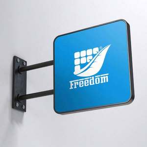 ป้ายไฟอะคริลิค LED แบบขายส่ง ป้ายโฆษณาติดผนังสองด้าน - Product Image 6