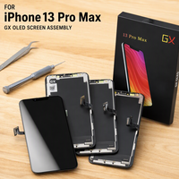 Ensemble d'écran OLED souple FHD pour 12/12 Pro/13/13 Pro Max/12 Mini/13 Pro - True Tone 3D Touch, écran tactile haute luminosité