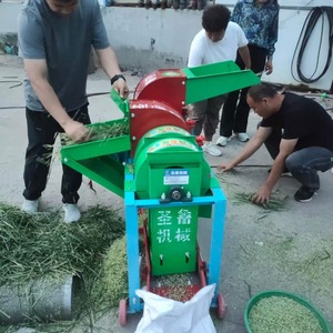 Décortiqueuse de céréales multifonctionnelle 500 kg/h 220 V en acier au carbone pour le traitement du blé, du riz et des graines d'oignon - Product Image 4