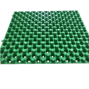 Planche de drainage cellulaire 30 mm en HDPE alvéolaire <span class=keywords><strong>avec</strong></span> géotextile pour la protection <span class=keywords><strong>d</strong></span>'étanchéité des plateformes de stationnement et des cours publiques - Product Image 1