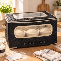 Boîte de fermentation électrique pliable pour la pâte à pain avec température réglable