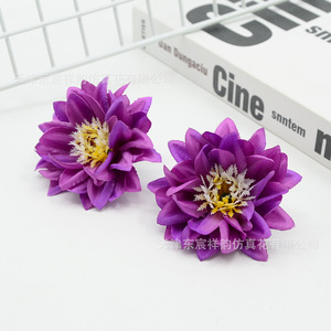 Dongchen Crafts Artificial Peony Flower 7cm Silk Flower <b>Head</b> For DIY Hair Ornament Hairpin Ancient <b>Style</b> Clothing Making - Product Image 2