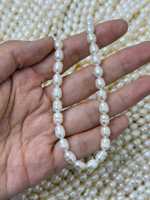 Perles d'eau douce naturelles Edwin, forme riz blanc, 5-6 mm, qualité AAA, perles en vrac, Chine, emballage en gros pour la fabrication de bijoux