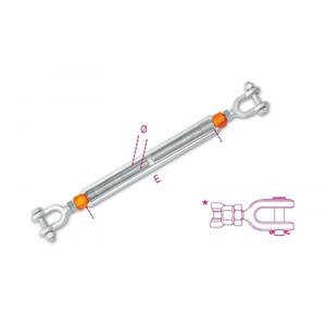 BETA - 081090011 ROBUR-Tensor de mordaza y mordaza de acero de alta resistencia, galvanizado en caliente (multipaquete) ELEMENTOS PARA FIJACIÓN - Product Image 2