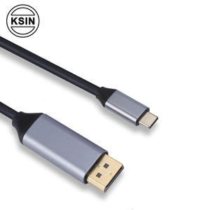 Alta calidad USB 3,1 tipo C a <span class=keywords><strong>Displayport</strong></span> DP <span class=keywords><strong>cable</strong></span> para computadora soporte 4 K - Product Image 5