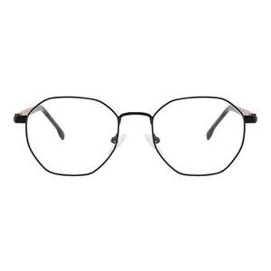 Gọng Kính Mắt Bằng Gỗ Acetate Cổ Điển, Gọng Kính Mắt Hình Tròn Bằng Thép Không Gỉ - Product Image 3