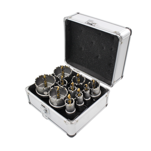 Offres Spéciales 10 pièces Kit TCT carbure de tungstène à pointe scie cloche Cutter foret ensemble pour le travail des métaux en acier inoxydable - Product Image 1