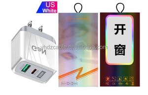 Chargeur mural multi-ports USB C QC3.0 65W à charge rapide PD3.0 pour smartphone, ordinateur portable, chargeur USB rapide - Product Image 6
