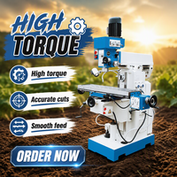 Machine de perçage et de fraisage verticale manuelle de haute précision Kingston avec un diamètre de perçage maximal de 50 mm