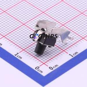 UK-B0209-2-G7.5-250 Tactile Switch Bent Lead Through Hole,6x6mm Single Pole Single Throw Round Button 2.5N Right Angle Insert - Product Image 2