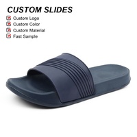 OLICOM Nouvelle Conception – Chaussons Homme Direct Usine, Tige en PVC, Semelle Épaisse, Soutien de la Voûte Plantaire, Imperméables, Confortables pour la Maison et l'Extérieur en Été