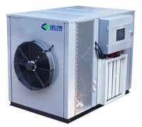 Industriële warmtepomp fruitdroogmachine, roestvrijstalen constructie, dienbladdroger, energiebesparend, hoge capaciteit voor commerciële voedselverwerking