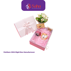 Cajas de Papel Kraft Rígidas Hechas a Mano en Vietnam, Reciclables, Biodegradables, Personalizables, con Estampado en Lámina Dorada para Regalos - Product Image 3
