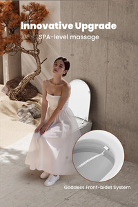 Design de mode cambodgien, toilettes intelligentes de haute technologie, toilettes intelligentes, produits pour la maison intelligente, inodores intelligents - Product Image 3